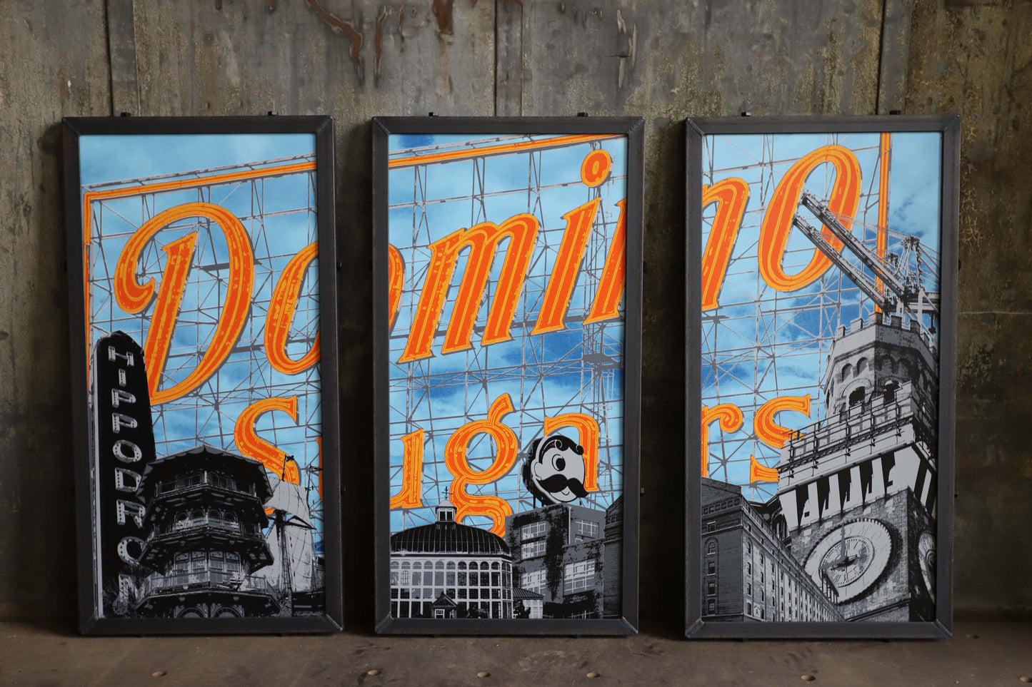 Baltimore Domino Sugar Triptych