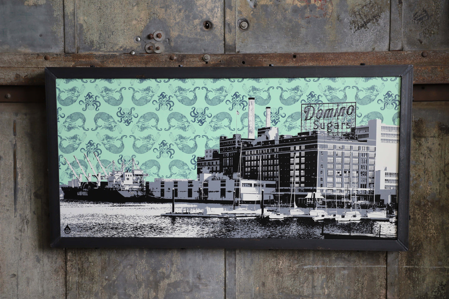 Domino Sugar with Mermaids 24x48