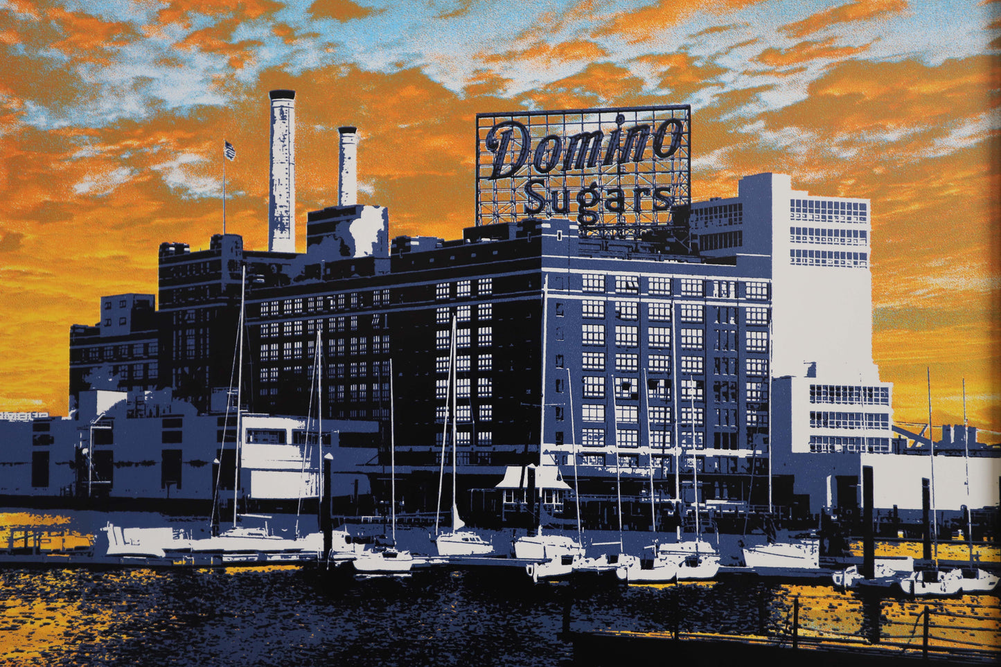 Domino Sugar Sunset 15x30