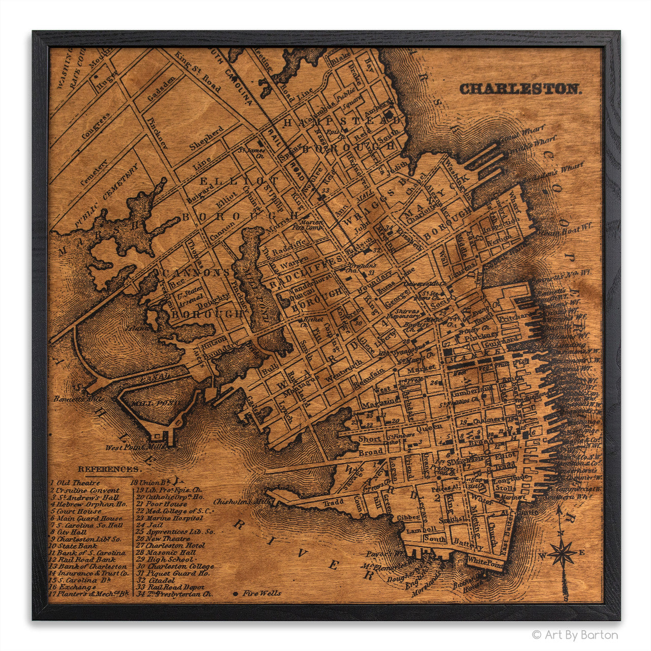 Charleston Map