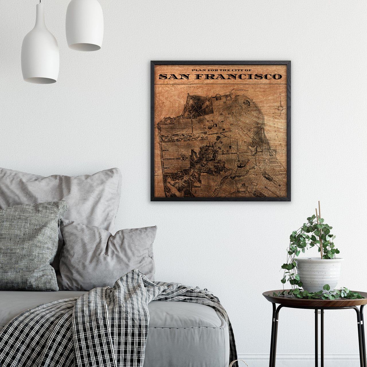 San Francisco Map 24x24