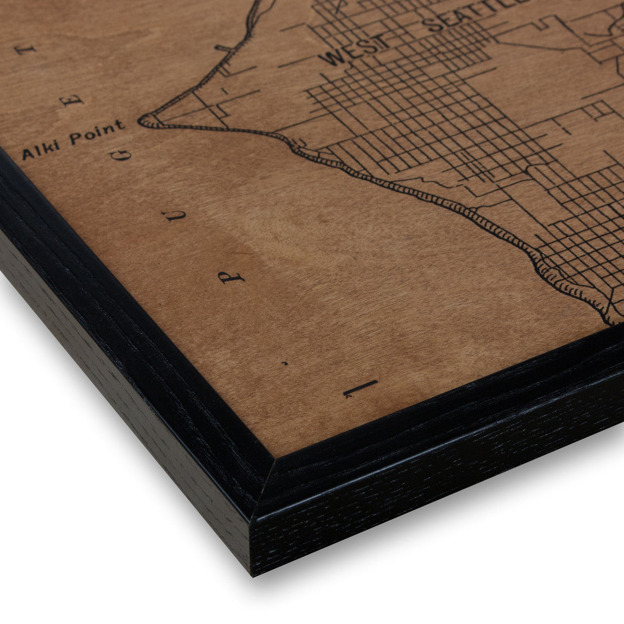 Seattle Map 24x24