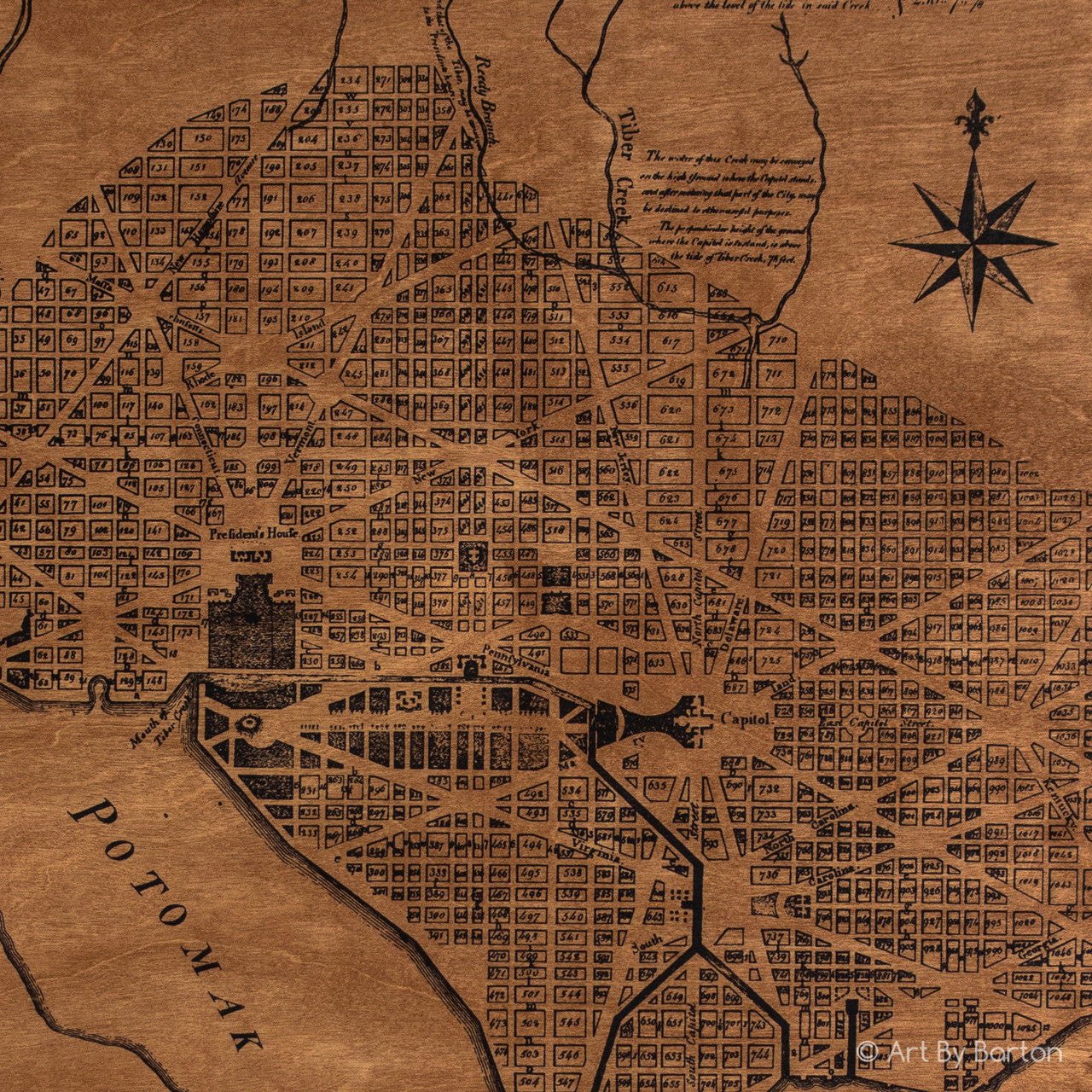 Washington D. C. Map