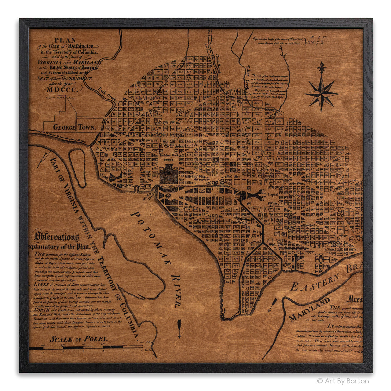 Washington D. C. Map