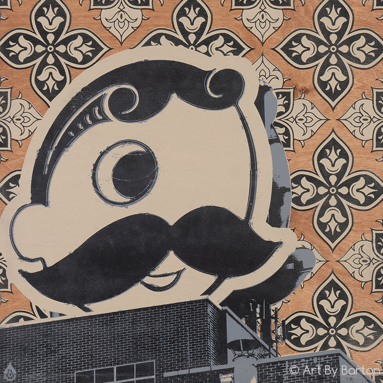 Boh with Pattern