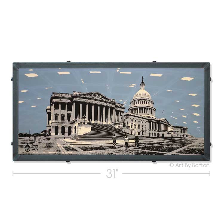 US Capital with DC Metro Ceiling