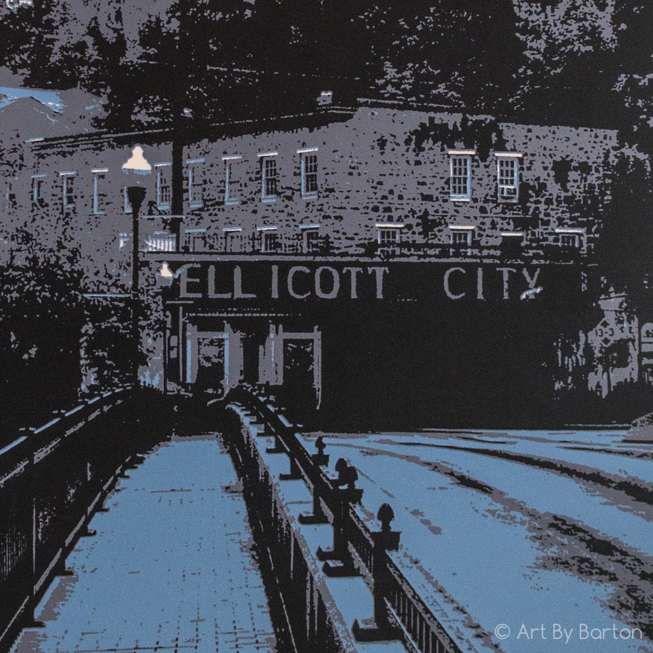 Main St. Bridge, Ellicott City, MD