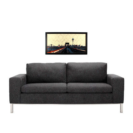 Brooklyn Bridge w/ Damask, Brooklyn, NY