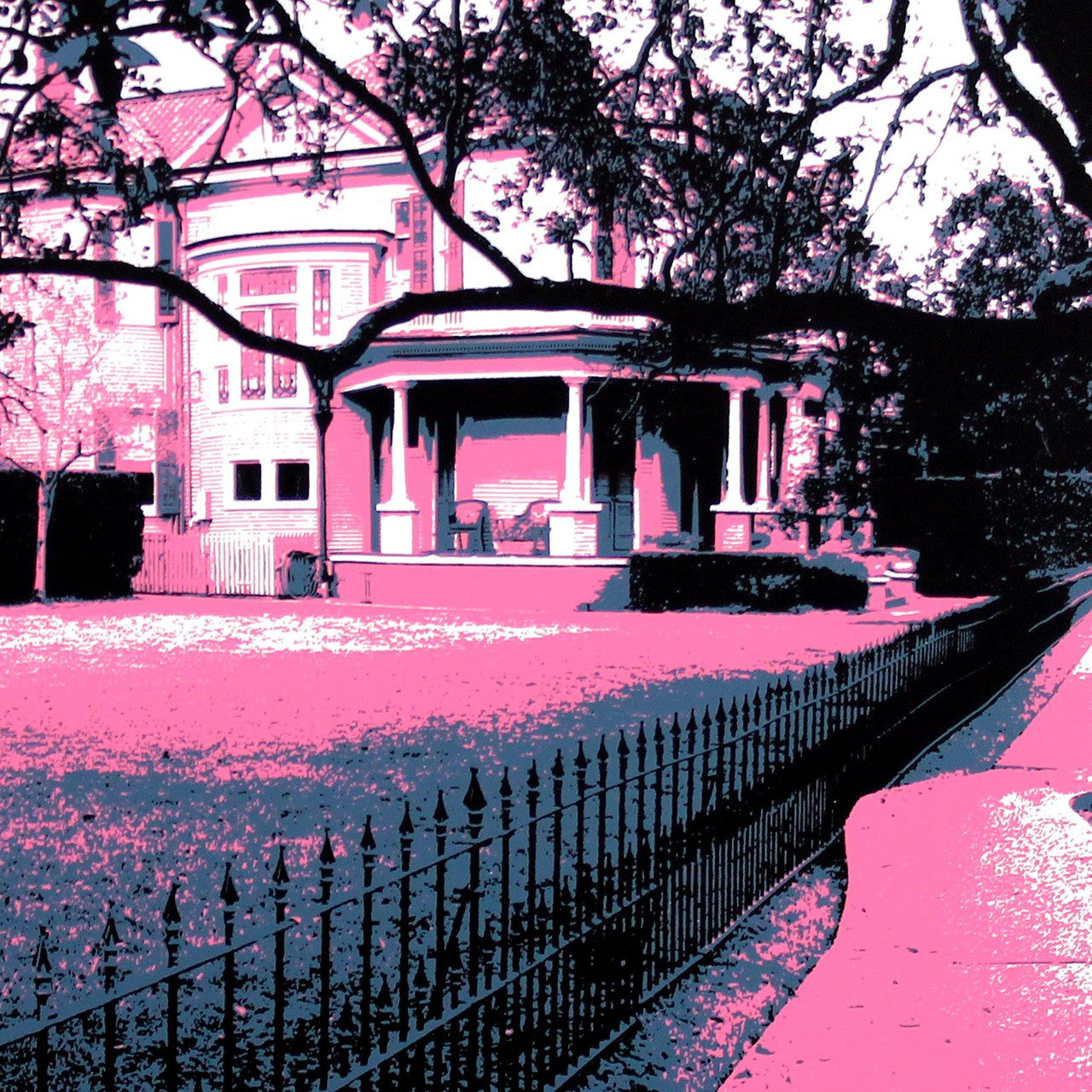 Bendy Sidewalk in Garden District, New Orleans, LA