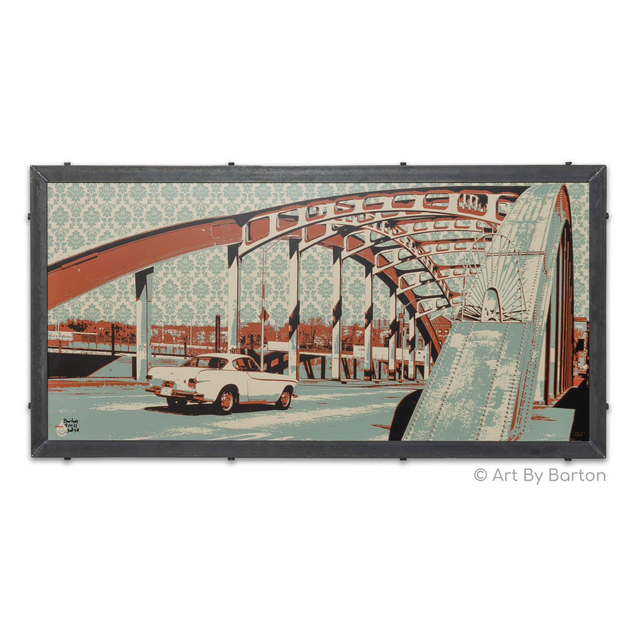 Howard Street Bridge Green