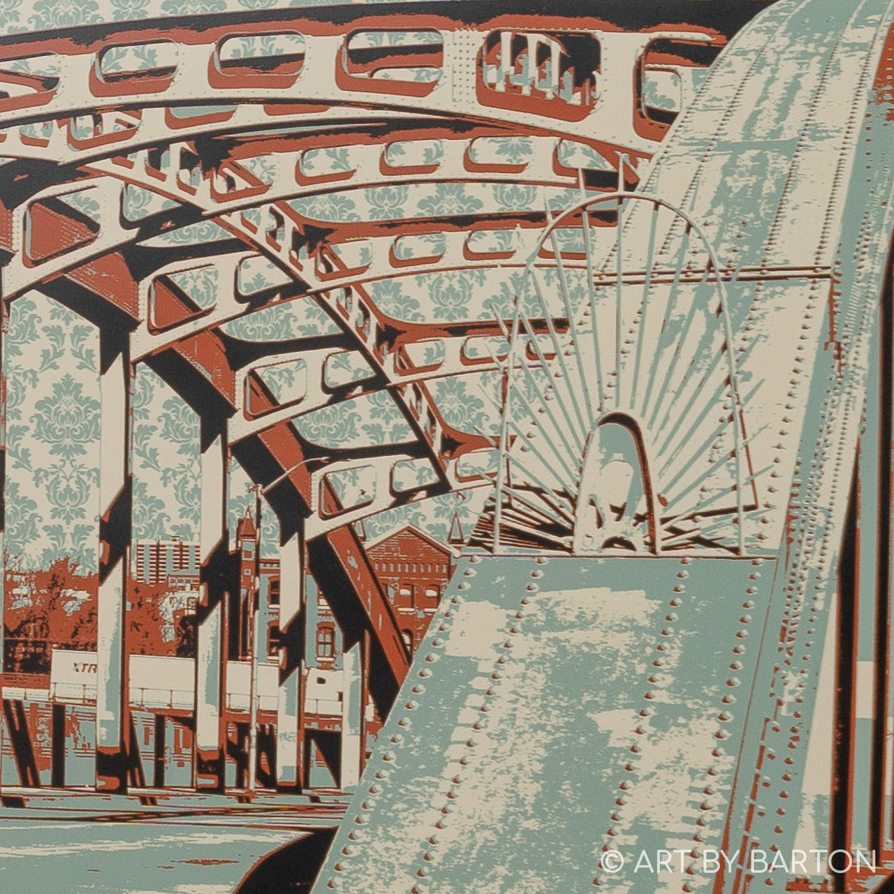 Howard Street Bridge Green