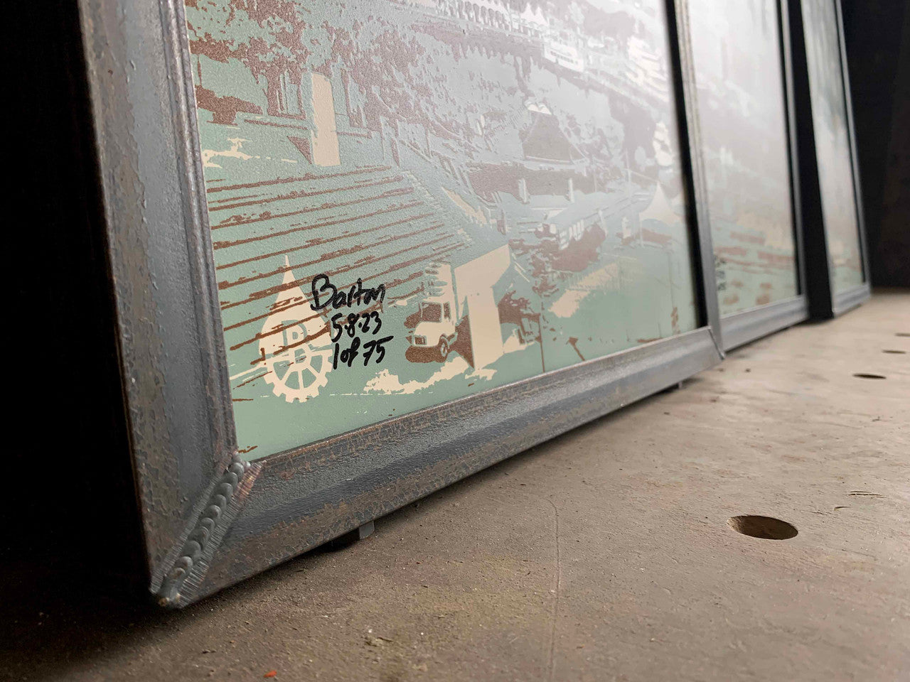 Baltimore Skyline Triptych