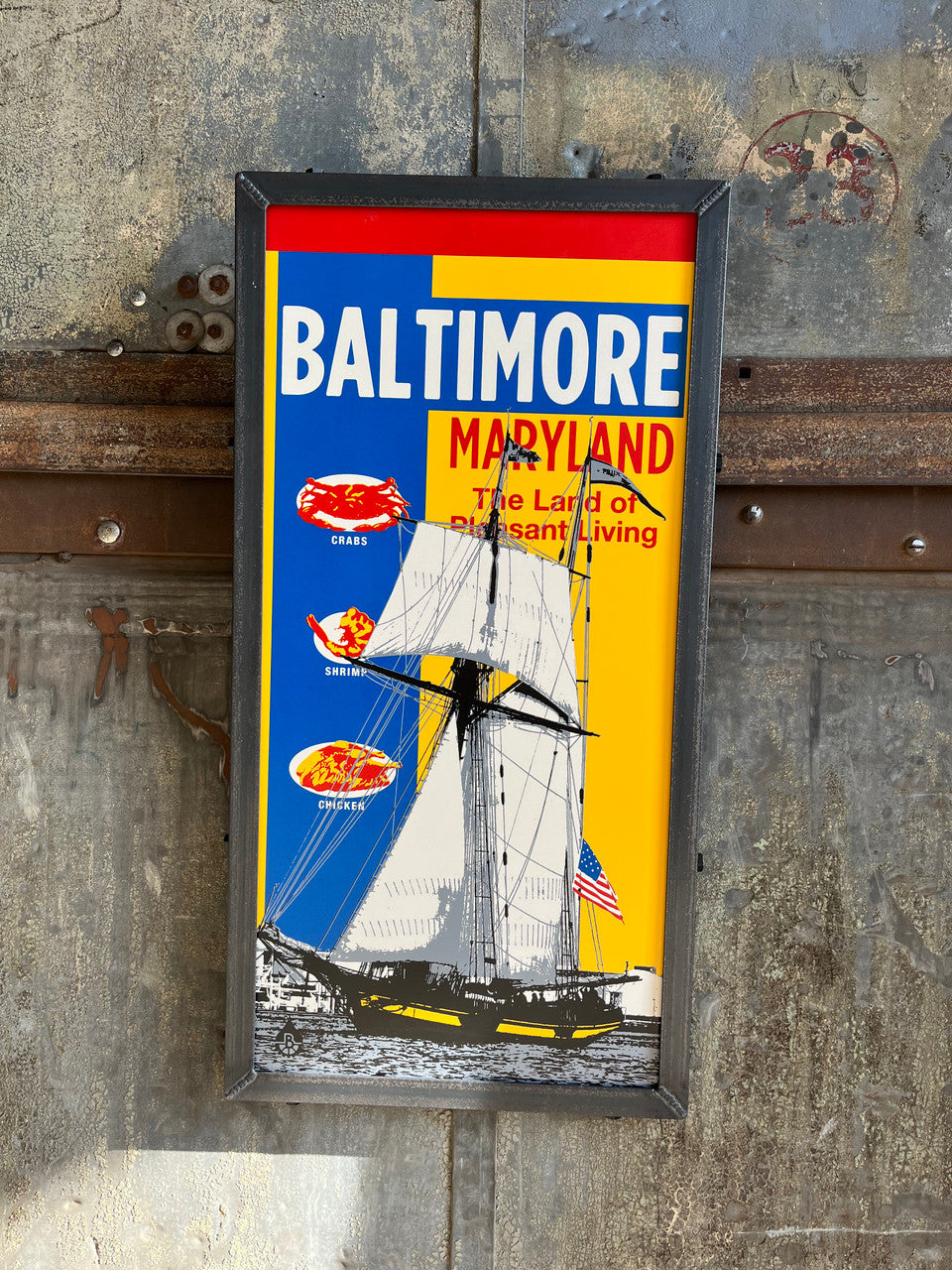 Pride with Baltimore Background