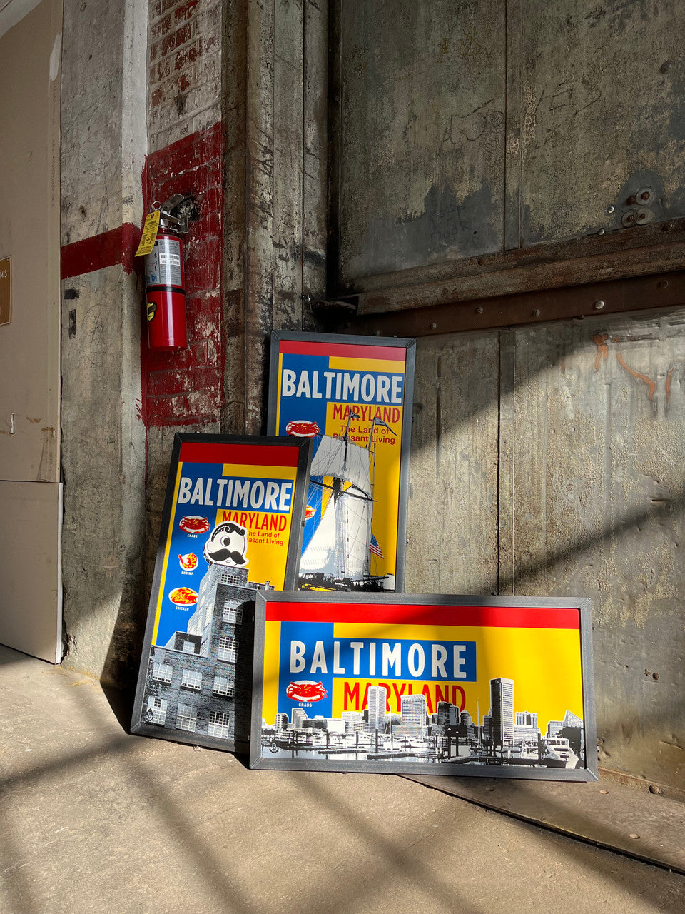 Skyline with Baltimore Background