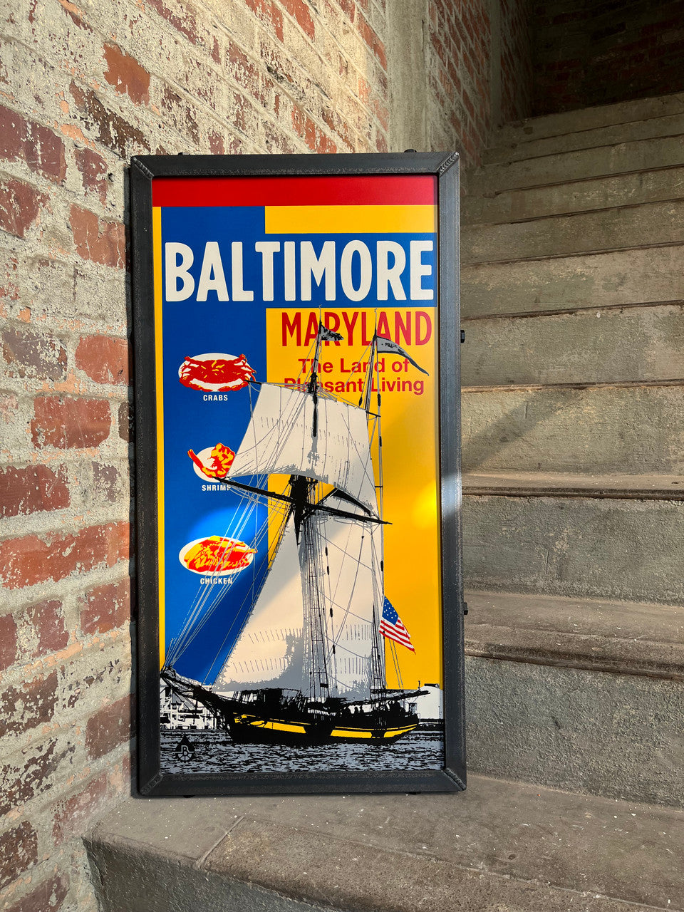 Pride with Baltimore Background