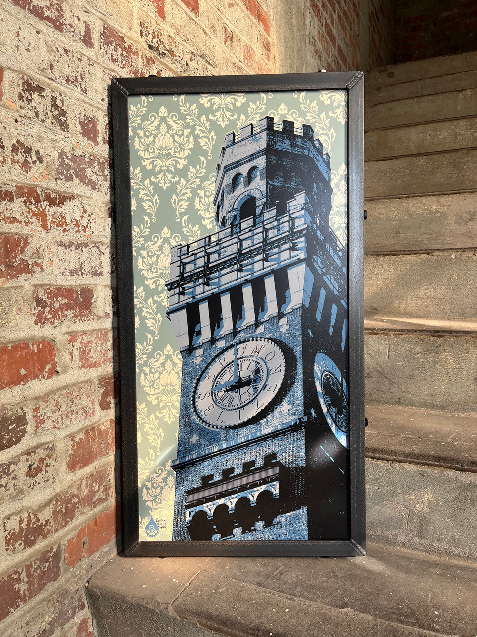 Bromo Seltzer Tower with Pattern, Baltimore, MD