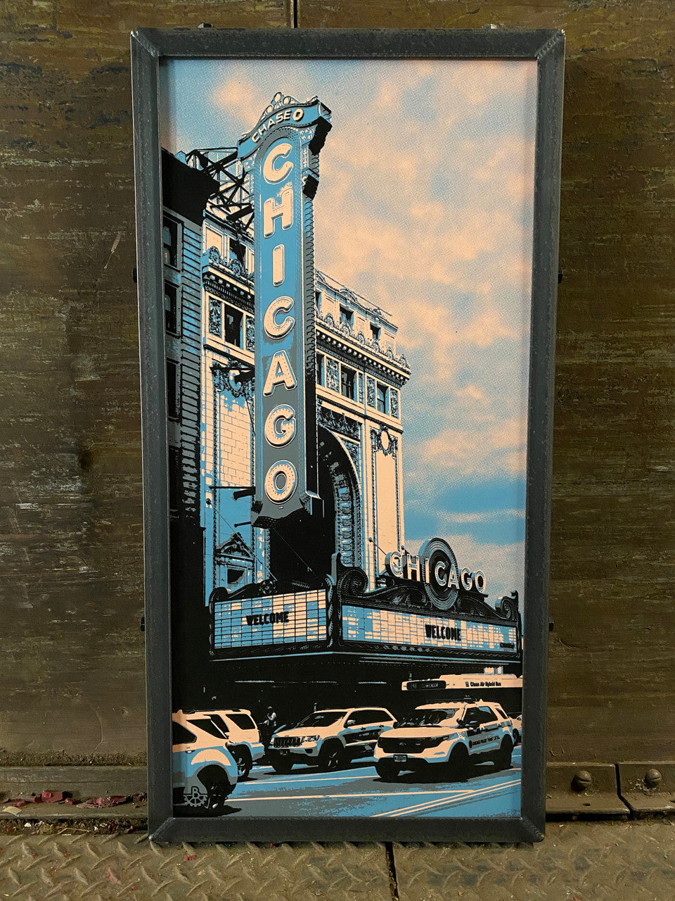 Chicago Theater Sunset