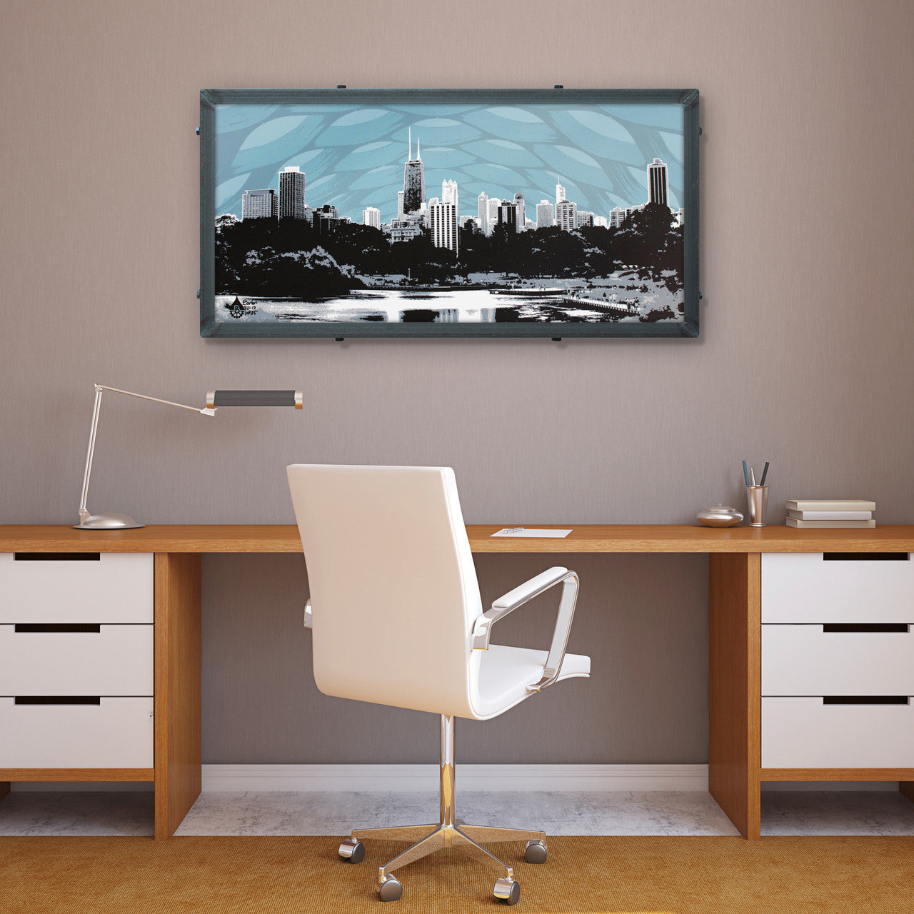 Lincoln Park Zoo Skyline