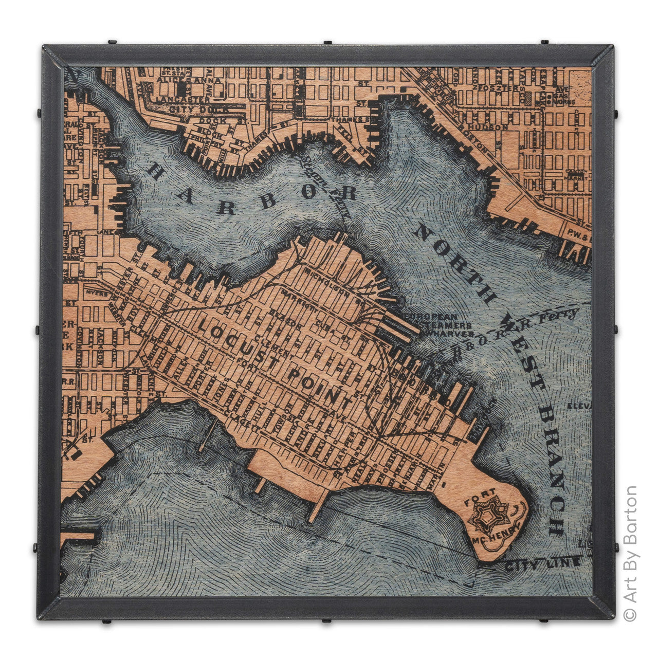 Locust Point Map