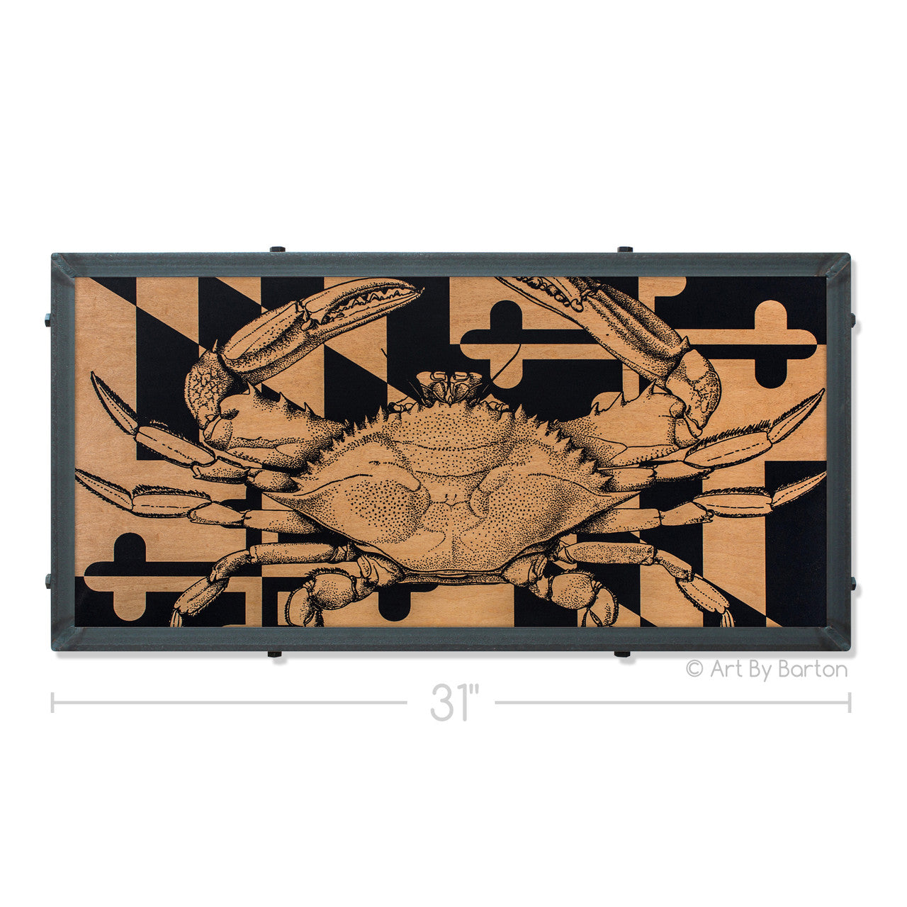 31" Maryland Crab Flag