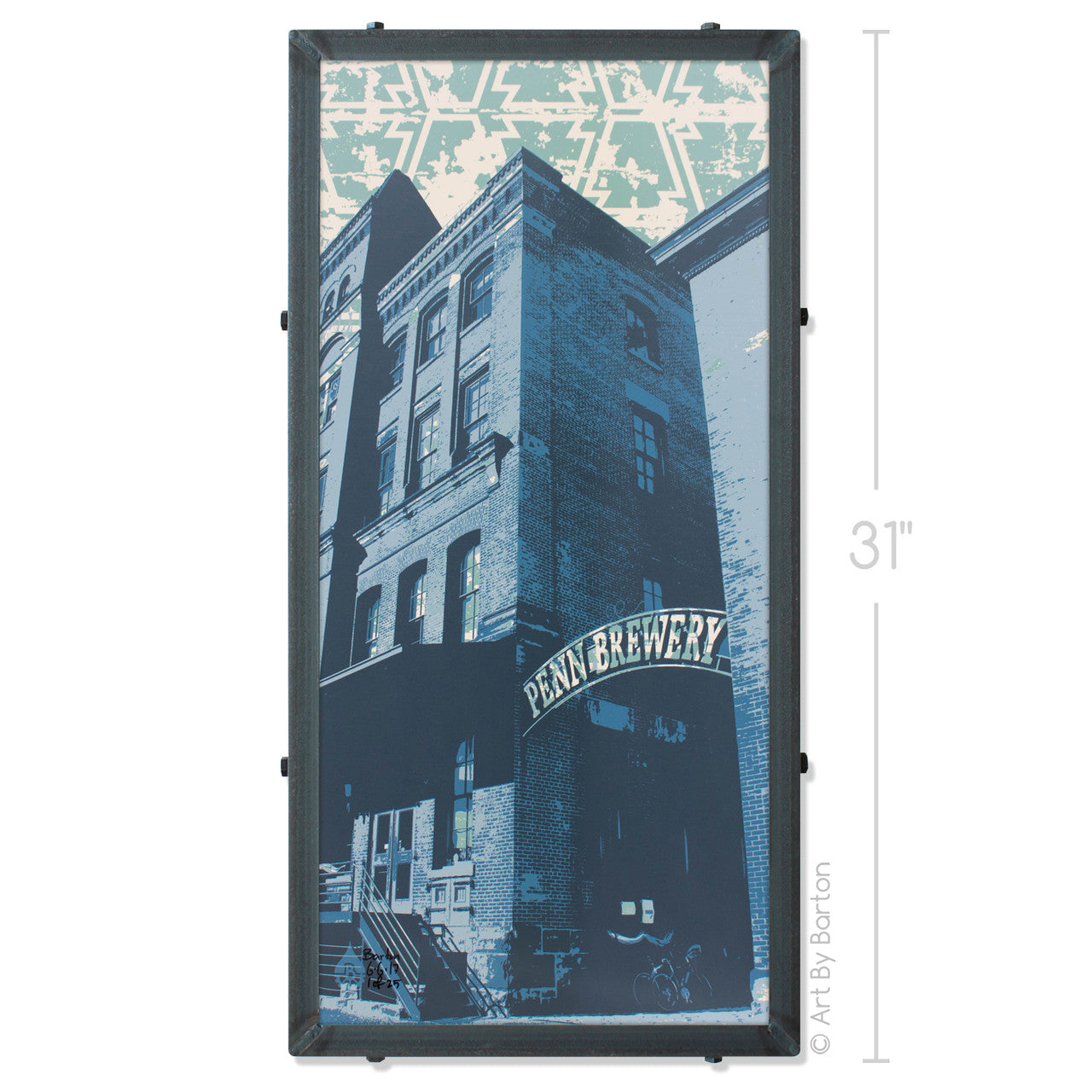 Penn Brewery with Keystones