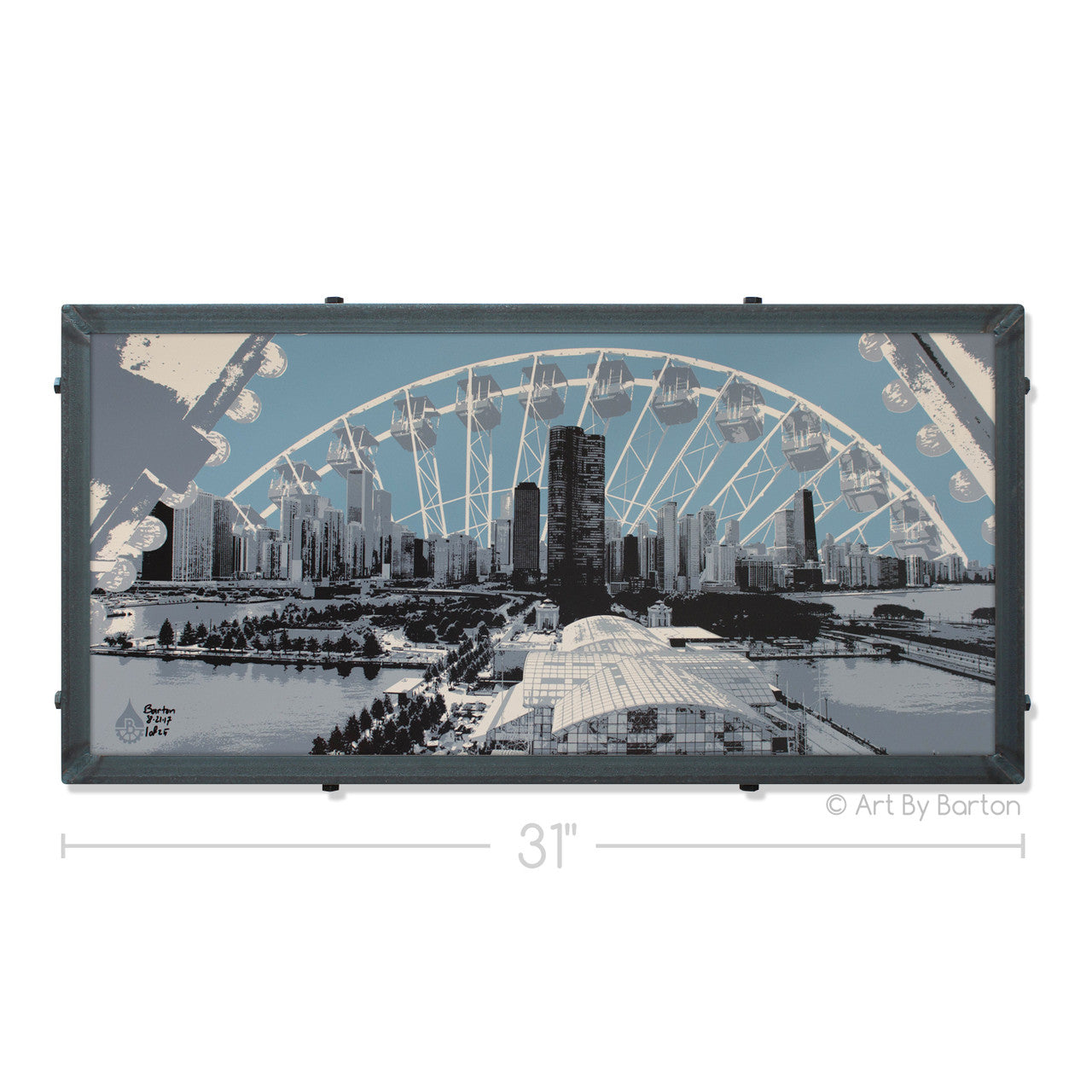 Skyline View From Navy Pier