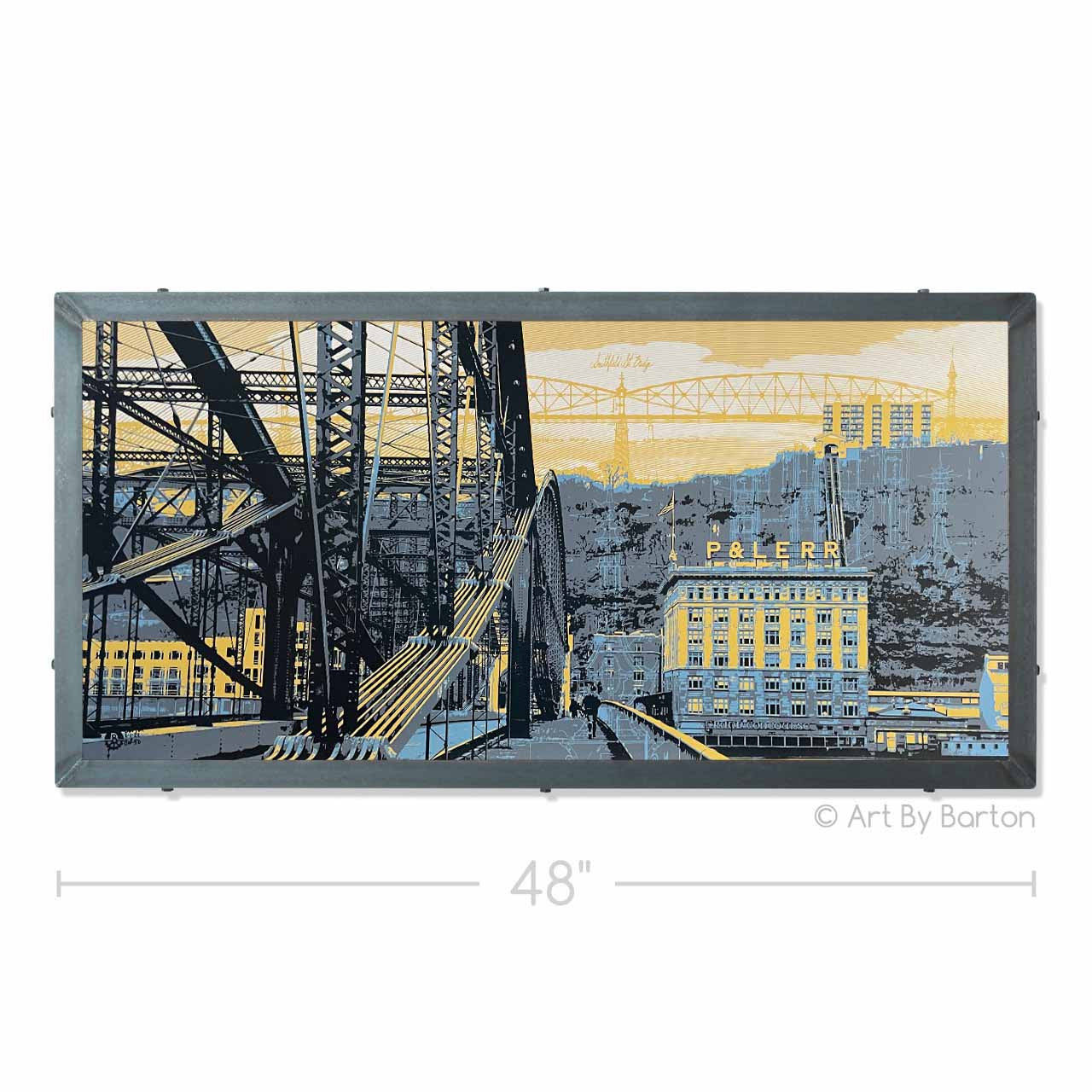 Smithfield Street Bridge Sunset, Pittsburgh PA