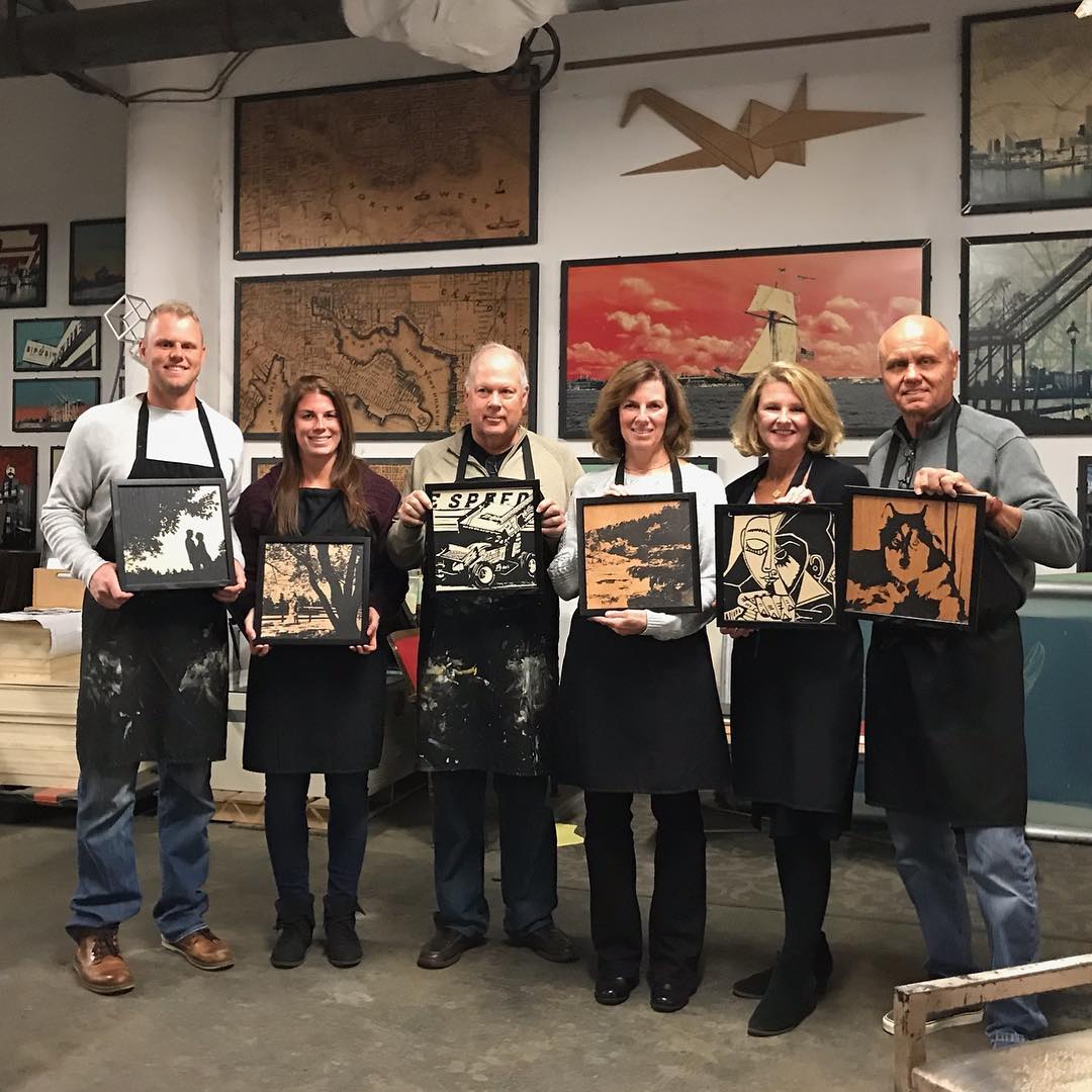 BYOB Screen Printing Class - Saturday May 17, 12-2 PM