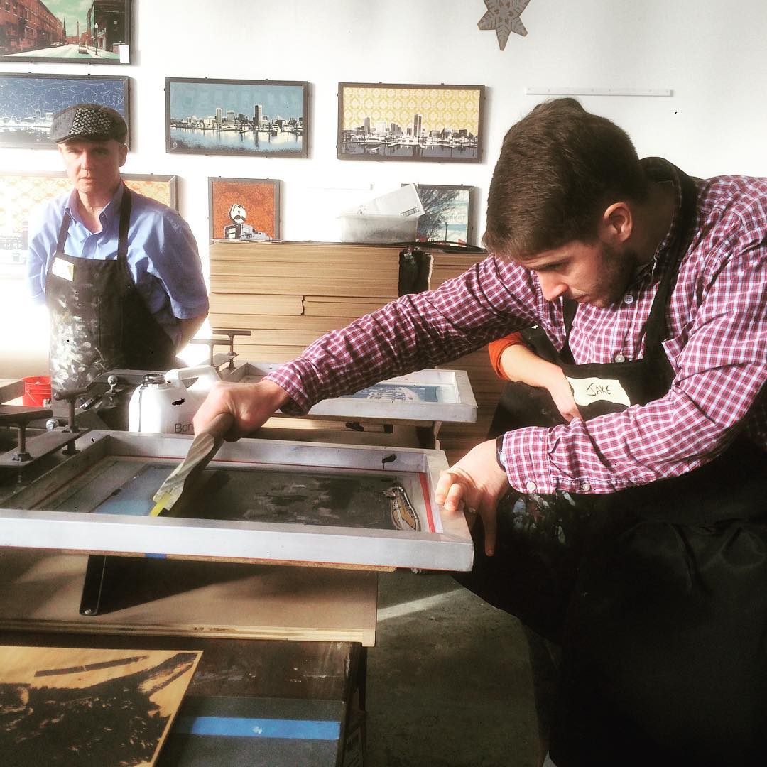 BYOB Screen Printing Class - Saturday May 17, 12-2 PM