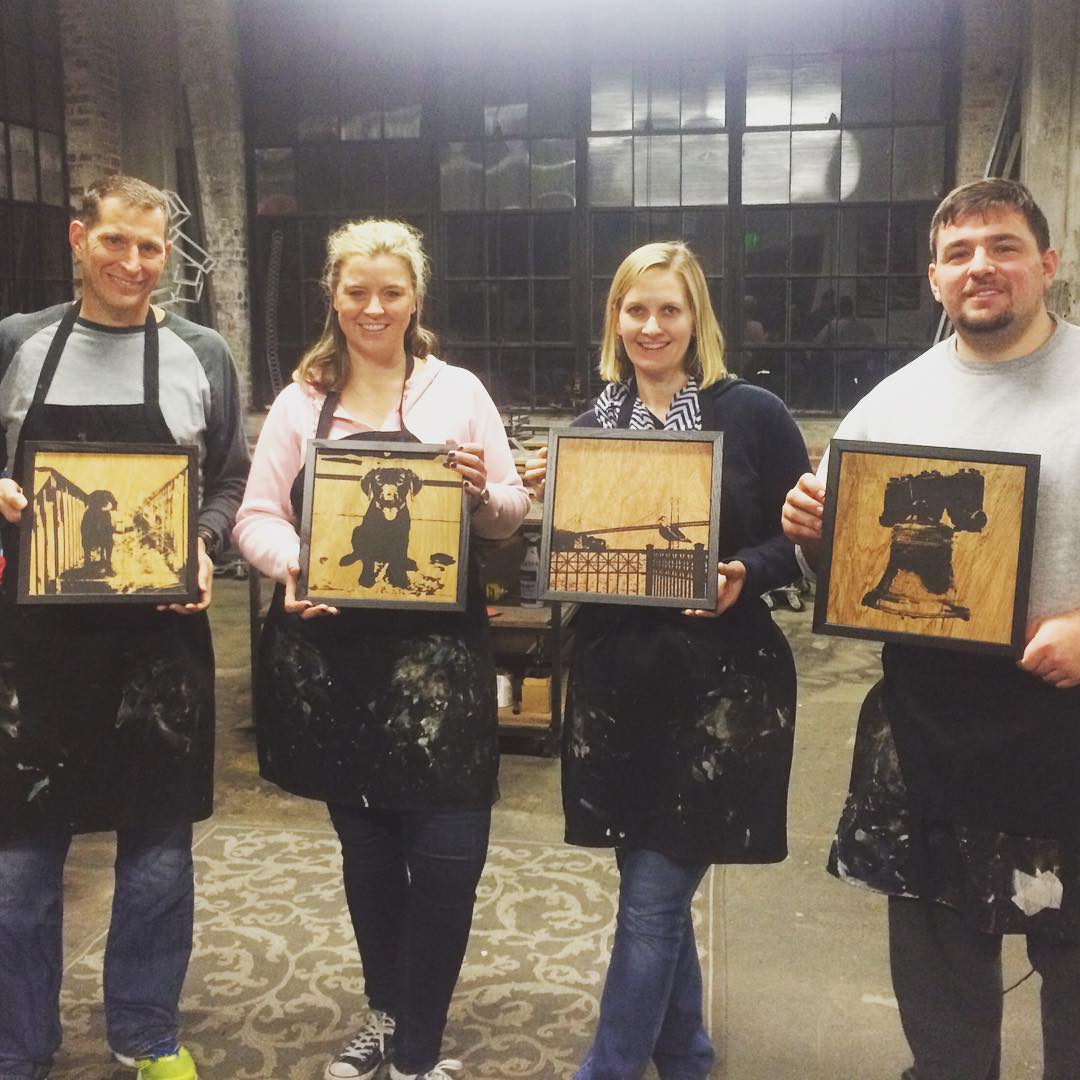 BYOB Screen Printing Class - Saturday May 17, 12-2 PM