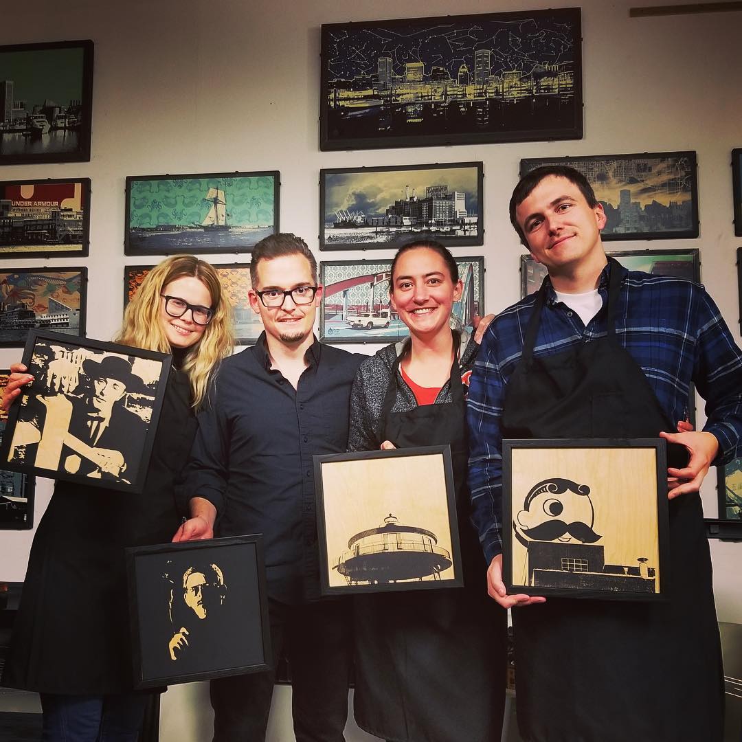 BYOB Screen Printing Class - Saturday May 17, 12-2 PM
