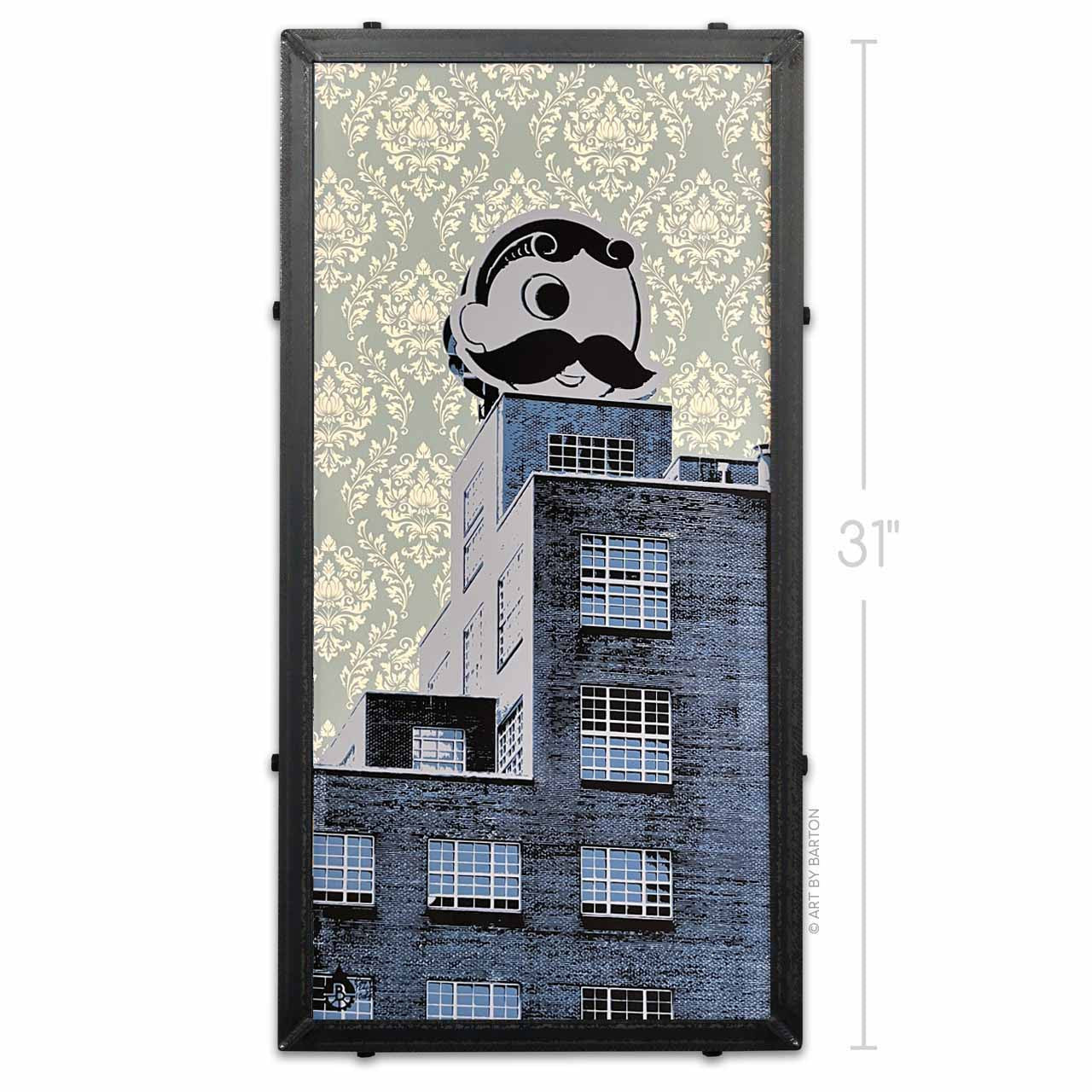 Natty Boh with Wallpaper