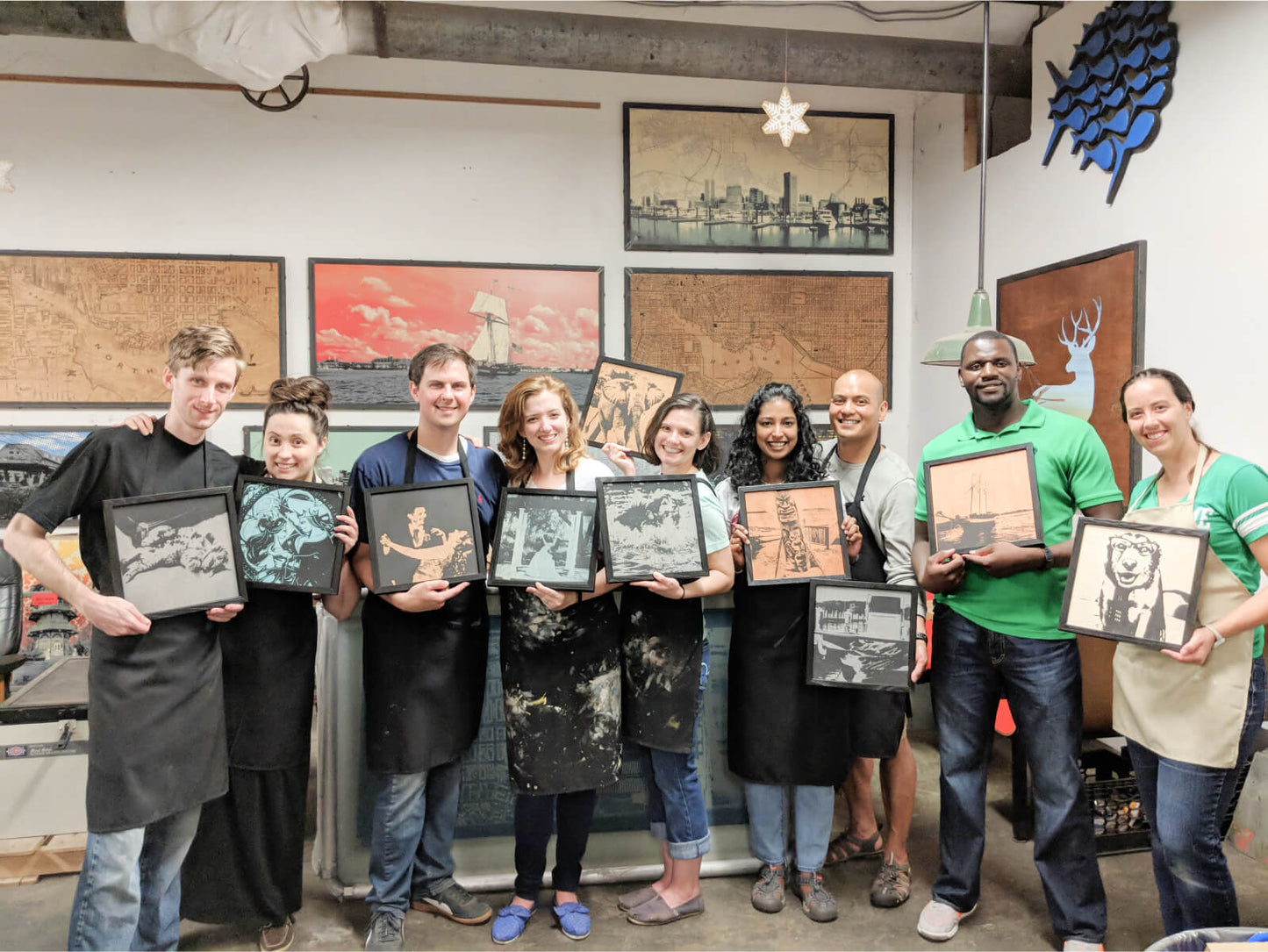 BYOB Screen Printing Class - Saturday May 17, 12-2 PM