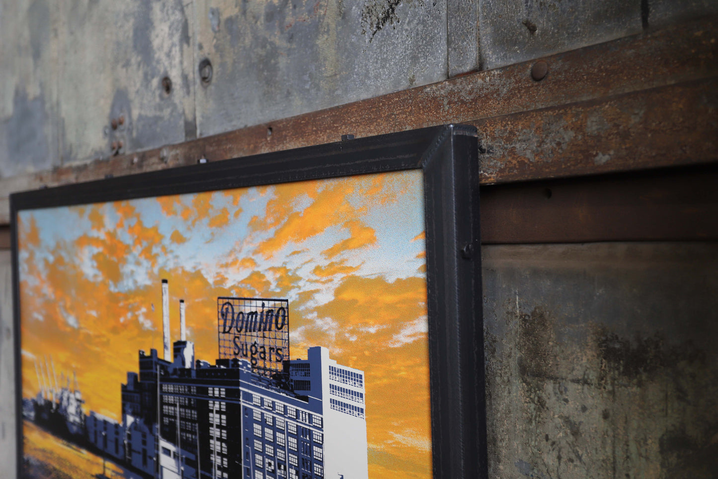 Domino Sugar Sunset 24x48