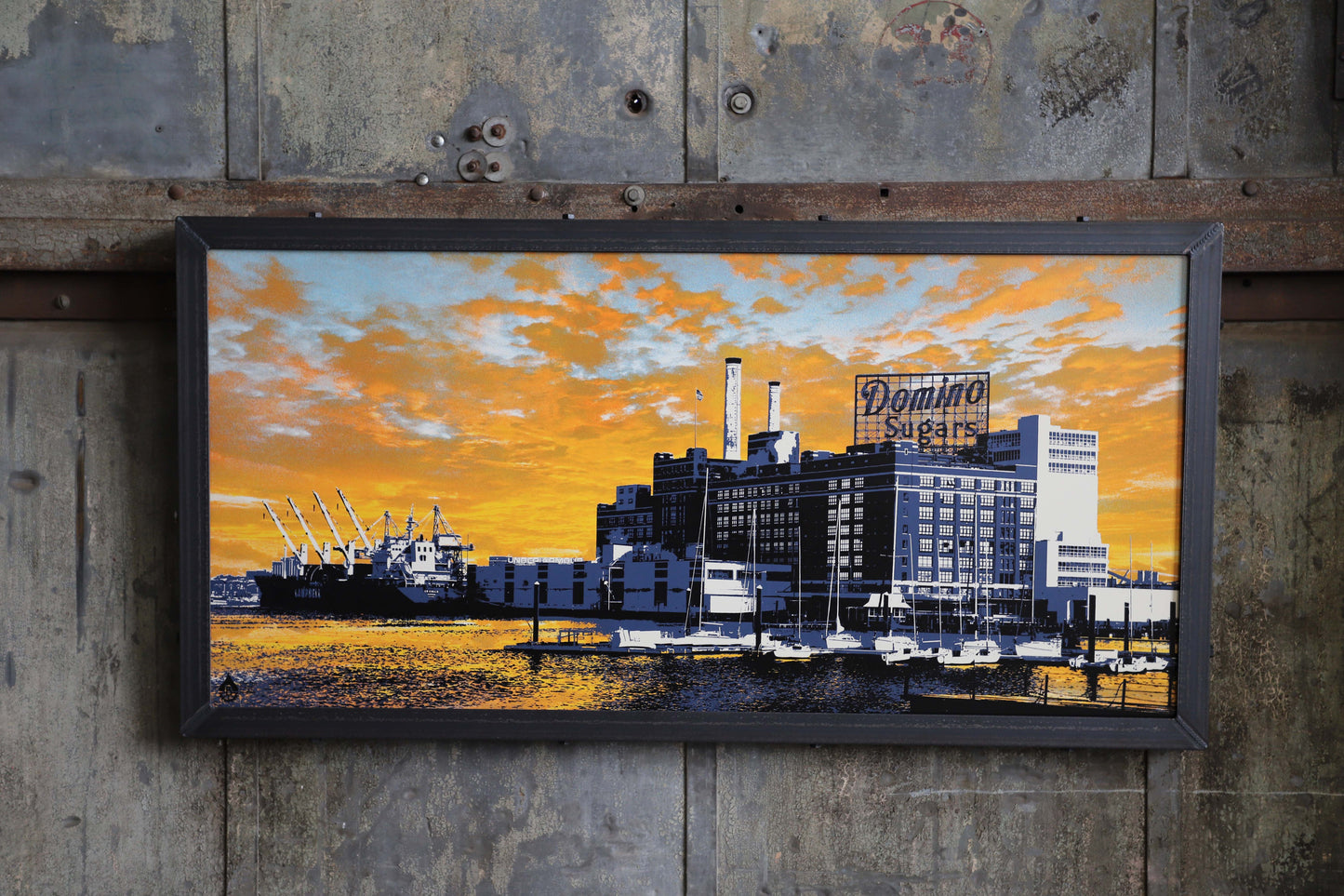 Domino Sugar Sunset 24x48