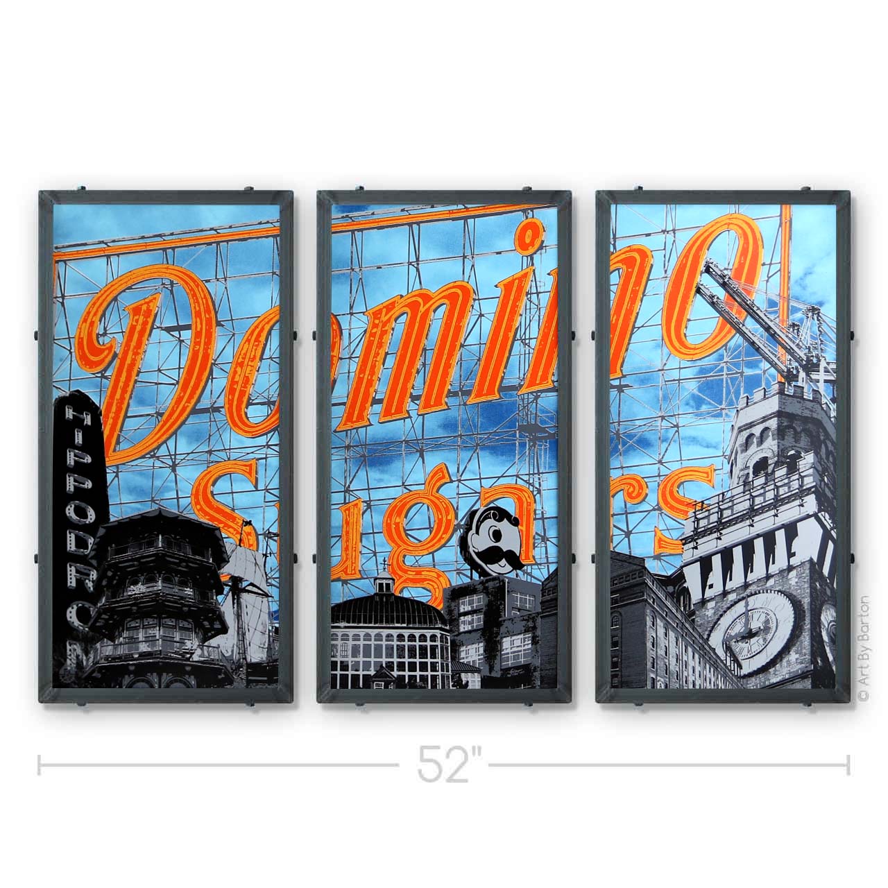 Baltimore Domino Sugar Triptych