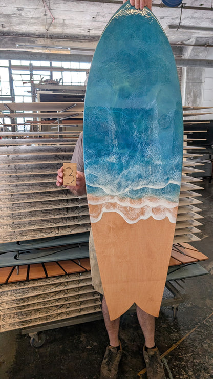 Ocean Resin Surfboard 5'