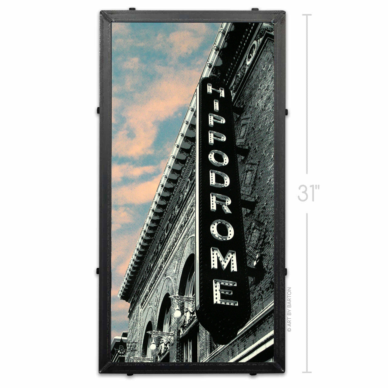 Hippodrome Sunset, Baltimore, MD 15x30