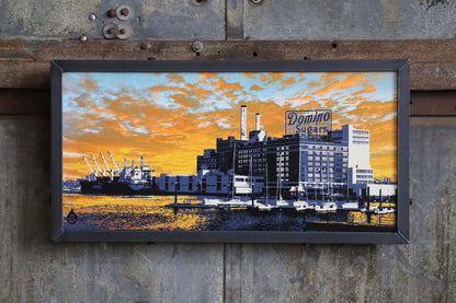 Domino Sugar Sunset 15x30
