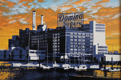 Domino Sugar Sunset 15x30