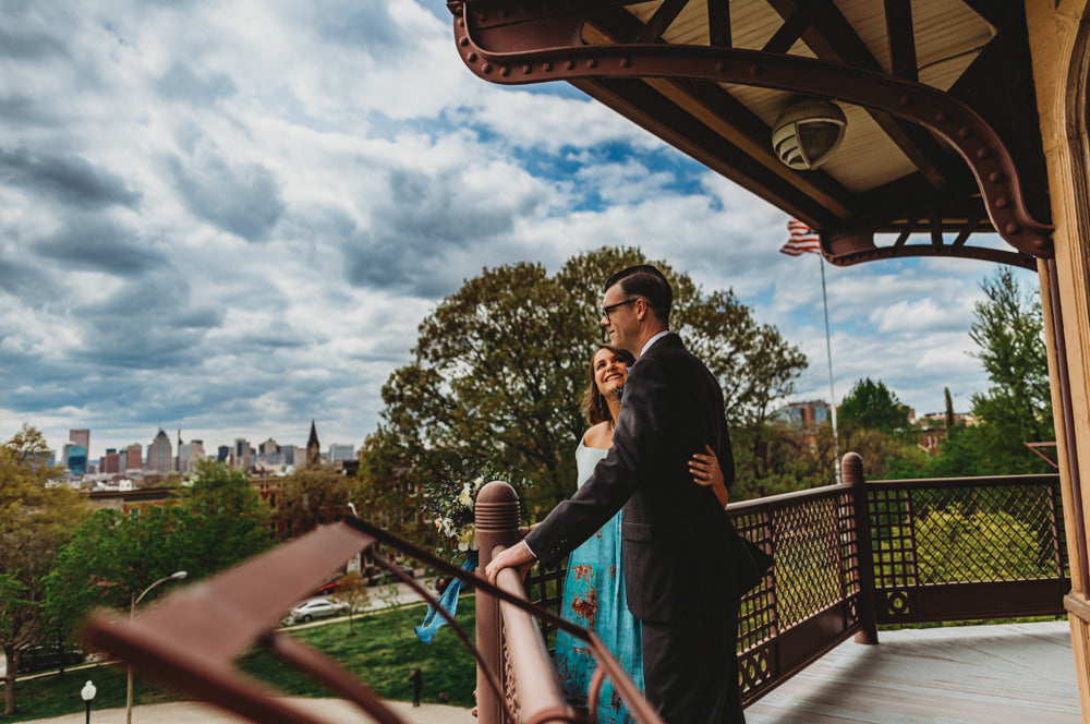 Springtime at the Pagoda, Patterson Park, MD 15x30