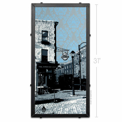 Admirals Cup Blue Damask, Baltimore, MD 15x30