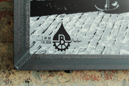 Admirals Cup Blue Damask, Baltimore, MD 15x30