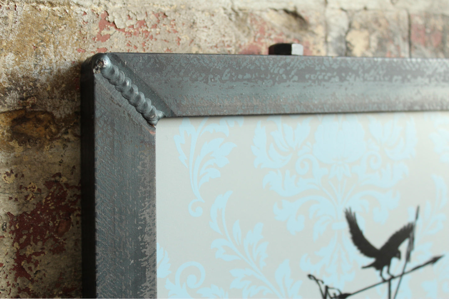 Annabel Lee Tavern Blue Damask, Baltimore MD 15x30