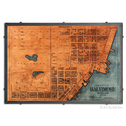 Balitmore Canton Map 45x30