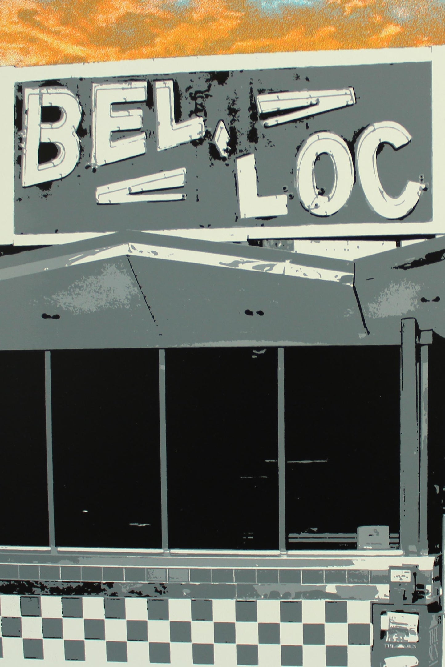 Bel Loc Diner Sunset, Baltimore, MD 15x30