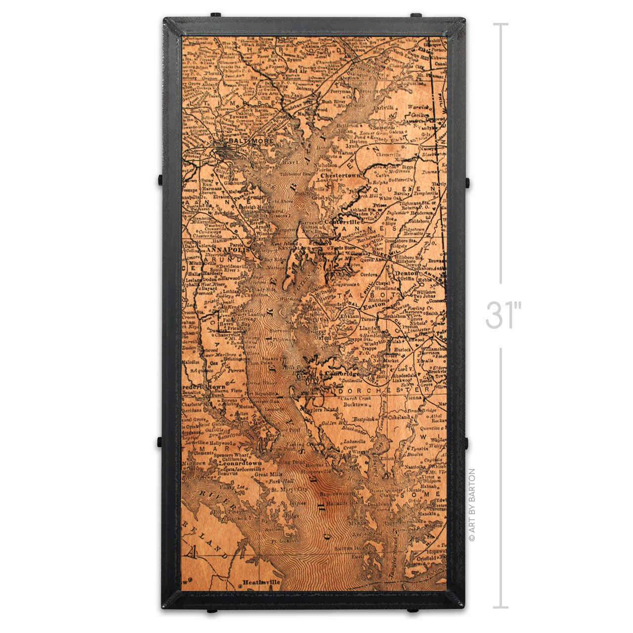 Chesapeake Bay Map (3 Sizes)