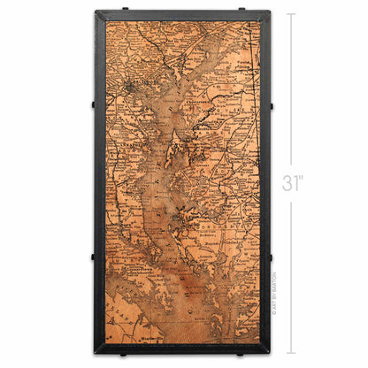 Chesapeake Bay Map (3 Sizes)