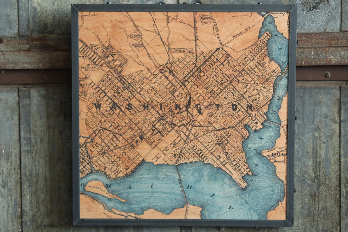 New Washington DC Map 30x30