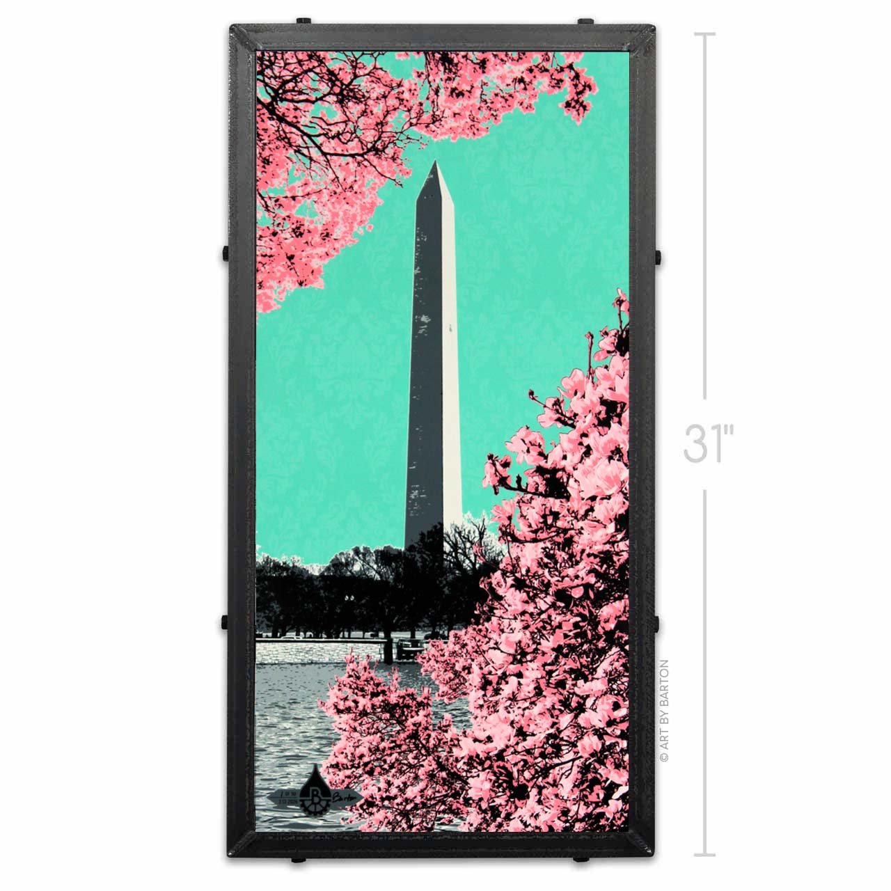 Springtime at the Washington DC Monument 15x30